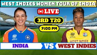 India Women vs West Indies Women Live Indw vs Wiw Live West Indies Women vs India women Live Score [upl. by Farkas]