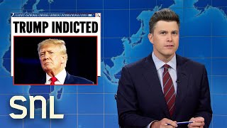 Weekend Update Donald Trump Indicted  SNL [upl. by Nelly]