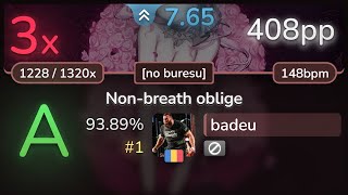 76⭐ badeu  15 Voices  Nonbreath oblige no buresu 9389 1 408pp 3❌  osu [upl. by Justen997]