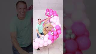 Easy balloon ideas 🤩👍 birthday decoration ideas at home  Balloon arch 🤩TikTok Videos balloon diy [upl. by Gonzalez]