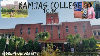 Ramjas College campus tour✨ North Campus University of Delhi ❤️delhiuniversity ramjascollege [upl. by Bondy]