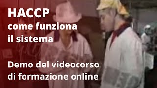 HACCP COME FUNZIONA IL SISTEMA  Demo del videocorso di formazione online di Mega Italia Media [upl. by Azitram163]