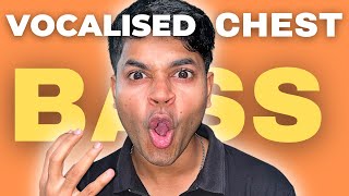 Vocalised Chest Bass  Beatbox Tutorial in Hindi [upl. by Ahsele]