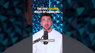 5 Rules that ALL Gamblers Should Follow‼️ casino gambling blackjack comedy skit goldenrules [upl. by Janine]