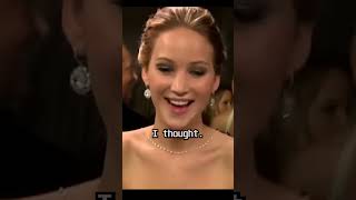 Jennifer Lawrence 🥰🙀 Interrupted by Jack Nicholson jenniferlawrence trending viralvideo shorts [upl. by Enimrac]