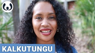 Sheree speaking Kalkutungu and English  Aboriginal Australians and Torres Strait Islanders [upl. by Ayr]