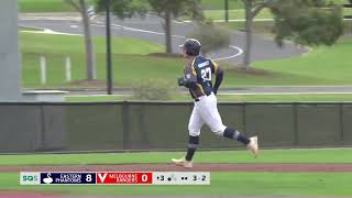 George Calverley hits 2024 Australian Senior League Championships first homer [upl. by Damicke]