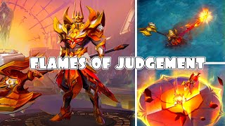 Terizla New Epic Flames of Judgement Skin Spotlight [upl. by Nnylylloh]