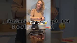 1 ding MAKEN 🤤 rockyroad sinterklaasrecepr serie minivlog vlog zegmaarfem [upl. by Halie]