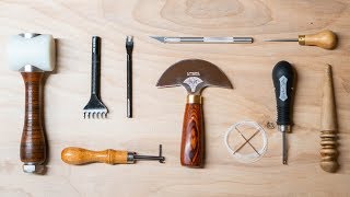 Getting Started in Leathercraft  10 Basic Tools Every Beginner Leather Craftsman Should Have [upl. by Glennie8]