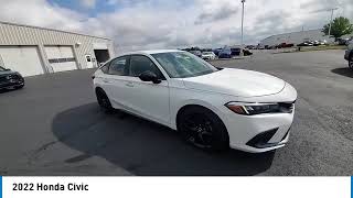 2022 Honda Civic Marysville Dublin Delaware Worthington Marion OH NE003813 [upl. by Neenad352]