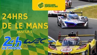 24HRS DE LE MANS  JANELA 1  AO VIVO [upl. by Fassold]