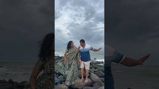 Family Fun at Kanyakumari Beach😍🥰 celebration familytime dance marriage shorts viral jmgf3 [upl. by Eniamrej]