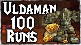 Uldaman 100 Runs Loot  Rare Items  World of Warcraft Retail [upl. by Oijimer826]