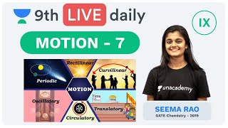 Motion  Lecture 7  Class 9  Unacademy Foundation  Physics  Seema Rao [upl. by Farah]