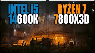 i5 14600K vs 7800X3D Benchmarks  Tested in 15 Games and Applications [upl. by Cordier]