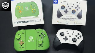 Unboxing NYXI Hyperion Pro Meteor Light Wireless Joypad for Nintendo Switch [upl. by Annia366]