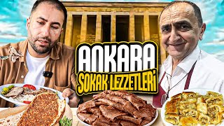 ANKARADA NE YENİR ANKARA SOKAK LEZZETLERİ [upl. by Ecined67]