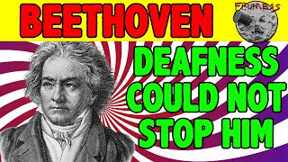 Ludwig Van Beethoven lost his hearing to deafness but never gave up on composing music  Frumess [upl. by Adorne549]