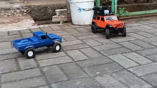 RC Car Truck WPL C24 24Ghz Toyota Hilux Chrisone983 [upl. by Atilemrac]