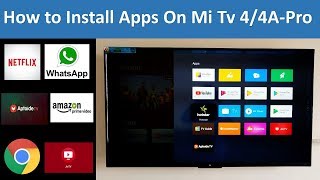 How to Install Android Apps on Mi Tv 44A Pro [upl. by Ayvid]