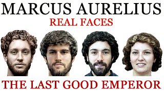 Roman Emperors  Marcus Aurelius  Real Faces  The Last Good Emperor [upl. by Nollek]