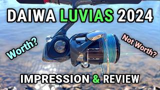 DAIWA LUVIAS 2024  The Power of New ZAION Monocoque Body Spinning Reel [upl. by Radmen]