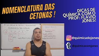 Estudo das Cetonas Identificação e Nomenclatura [upl. by Kisor]