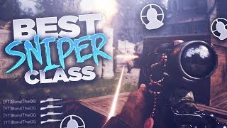 BEST SNIPER CLASS SETUP  Kar98kLee Enfield  COD WW2 [upl. by Bar460]