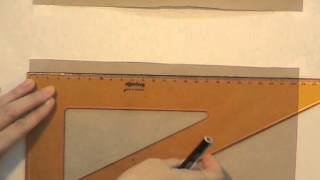 Lesson 22 Introduction Part 1b  PATTERN MAKING OF A BASIC DRESS WITH WAISTLINE [upl. by Tannen]