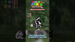 Super Mario 64 Shadow Edition 64 HazyMazeCave NavigatingtheToxicMaze [upl. by Ayiak]