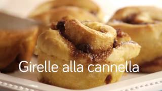 Girelle alla cannella cinnamon rolls  videoricette di brioche fatte in casa [upl. by Eelik41]