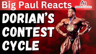 Breaking Down Dorian Yatess PreContest Steroid Cycle Big Pauls InDepth Reaction 🚀💪 [upl. by Niki]