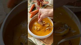 🥕Velouté aux carottes et coco🥥 soupe thermomix velouté sansgluten [upl. by Spindell]