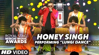 Honey Singh Energetic Performance On quotLUNGI DANCEquot At The Royal Stag Mirchi Music Awards 2016 [upl. by Zuckerman]