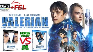 Valerian The City of a Thousand Planets 2017 4K HDR10 vs FEL vs 1080p SDR 100nits TRUEDIFFERENCE [upl. by Nytsuj]