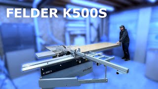 Delivery and First Use  FELDER K500S [upl. by Oicram]