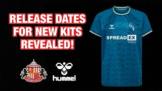 New Sunderland 2425 kit release times revealed [upl. by Oznofla]