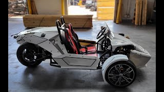 Massimo Electric ESpider Trike  Dreirad mit 72V 296 kg 3000W 50AHAkku Automatik [upl. by Esyak]