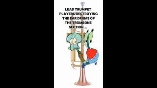 LEAD TRUMPET PLAYERS DESTROYING THE EAR DRUMS OF THE TROMBONE SECTION [upl. by Atauqal]