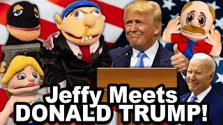 SML Parody Jeffy Meets Donald Trump [upl. by Yelsa]