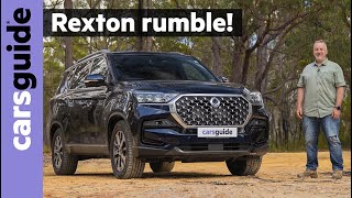 2024 SsangYong Rexton review 4WD test for Koreas Ford Everest and Mitsubishi Pajero Sport rival [upl. by Undine]