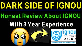 Disadvantage of Studying at IGNOU  Honest Review About IGNOU University [upl. by Eednyl]