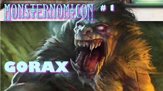 The Monsternomicon Entry 1 GORAX  Warmachine Lore [upl. by Rustie]