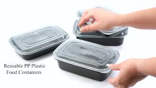 Damati Plastics  Mango Series  Polypropylene Plastic Food Containers [upl. by Bowyer997]