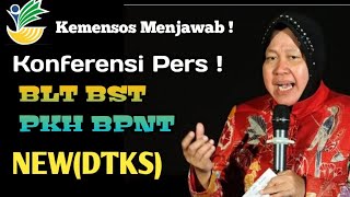 RESMI KEMENSOS BLT BST PKH KPM BPNT  Beberapa Data Yang Di tidurkanHapus [upl. by Chaiken]