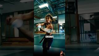 Combat Skills are top tier  Rayna vallandingham shorts martialarts combat [upl. by Zashin]