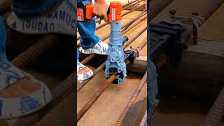 Iron 🧇 Rebar Jointer lohe ke sariya mein jod lagane wali machine tools powertools youtubeshorts [upl. by Martie]