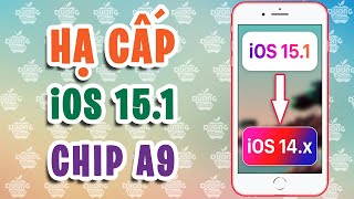 Hạ iOS 151 xuống iOS 14  iPhone 6S shshblobs [upl. by Ainoyek]