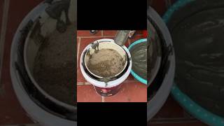 Idea to make flower pot art trending viral diy shorts youtubeshorts cementing [upl. by Atteuqihc154]